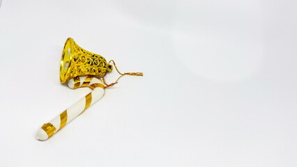 Christmas ornaments or decorations on the Christmas tree