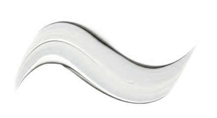 White wavy lines on black background abstract