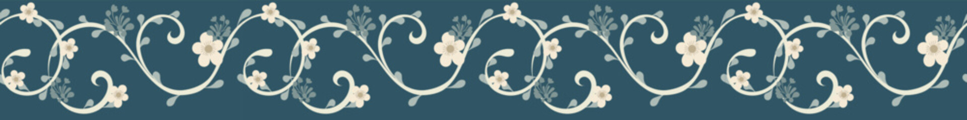 Vintage floral patterns, seamless border designs, and frame and corner decorations.