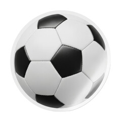 Fototapeta premium Exciting soccer match highlights stadium video clips action game isolated on transparent background