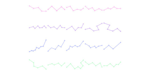 Business Doodle Neon Decoration