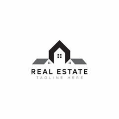 Residential Real Estate Community Logo Vector