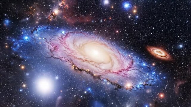 Cosmic Dance - A Journey Through the Andromeda Galaxy and Beyond.