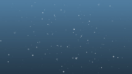 Fototapeta premium Winter freeze motion of white snow coming down, isolated on black background. Blurred snowfall texture overlay.