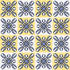 seamless geometric shapes pattern 