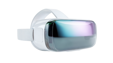 Virtual reality device provides immersive digital world wearable technology creates captivating interactive environments