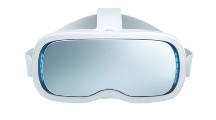 Virtual reality headset displayed for immersive experience advanced vr device designed for captivating digital worlds