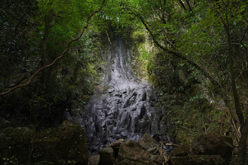 無名滝　熊本県上益城郡