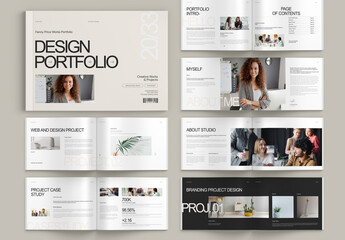 Design Portfolio Template Landscape Design