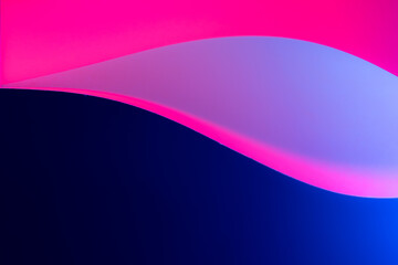 Abstract background showing curved lines creating dynamic shapes and shadows