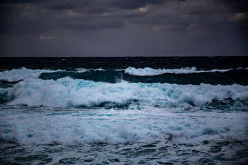 奄美大島の冬の海。