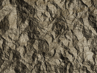Dark abstract rock surface with rough texture and intricate patterns.