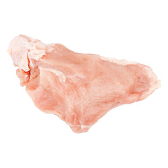 Chicken fillet meat isolated on white background