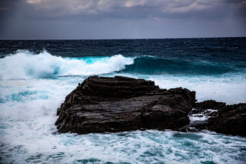 奄美大島の冬の海。