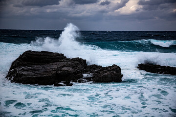 奄美大島の冬の海。