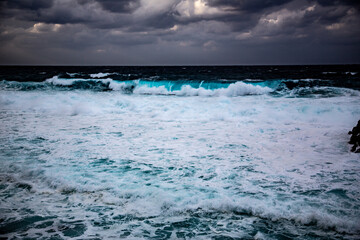 奄美大島の冬の海。