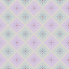 snowflakes of hand drawn squares. vector seamless pattern. winter ornament. repetitive background. modern decorative art. geometric fabric swatch. embroidery template. textile design. home decor