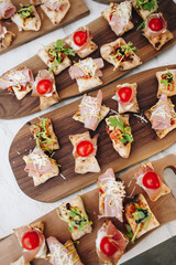 buffet style appetizers