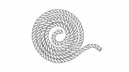 hand drawn vector illustration of a fingerprint © Rendi