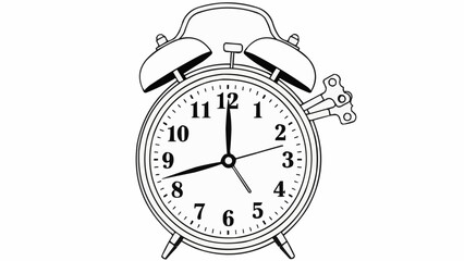 retro alarm clock