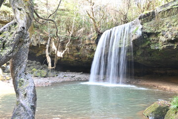 熊本県小国町　鍋ヶ滝