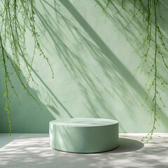 a minimalist product display with a single elegant item