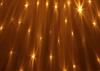 高級感のある金色の光が美しい抽象背景テクスチャ
