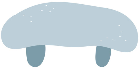 vector illustration of a dolmen