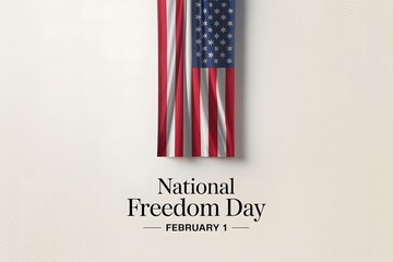 National Freedom Day February 1 honoring American liberty civil rights independence equality history patriotism and freedom celebration nationwide