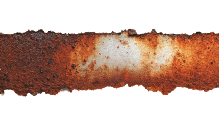 Weathered Metal Texture: The image showcases a close-up of aged, rusted metal, with a focus on its intricate texture and corrosion patterns. The contrast of textures reveals the raw beauty of decay.