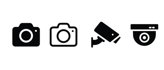 Camera CCTV Vector Icon Pack