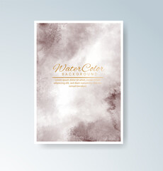 Cards with watercolor background. Design for your cover, date, postcard, banner, logo.