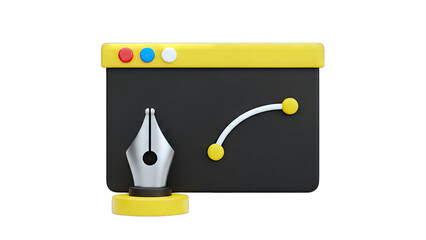 3D Design Concept: Pen Tool and Interface