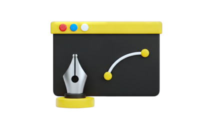 3D Design Concept: Pen Tool and Interface