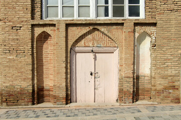 Tekesiyi Mosque was built in the 18th century. The brickwork in the mosque is remarkable. Ordubad, Nakhchivan, Azerbaijan.
