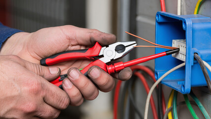 electrician at work 