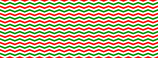Christmas border line vector with candy cane pattern and red, green, and white striped ribbon elements for Merry Christmas cards, New Year decoration, frames, and festive designs.