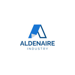 Modern A Letter Logo Design, Abstract Alphabet Logo Mark, Minimal Corporate Brand Logo, Creative Initial Logo Symbol, Professional Business Logo