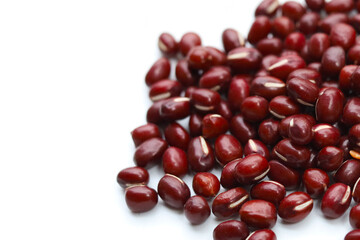 Small pile of red beans