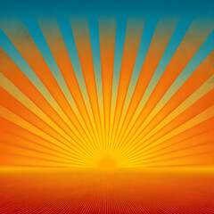 Obraz premium Sunburst vector