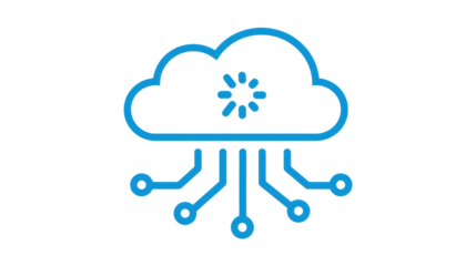 Cloud Technology Outline Icon
