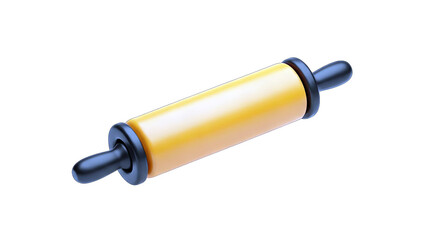 Rolling Pin Isolated on White Background