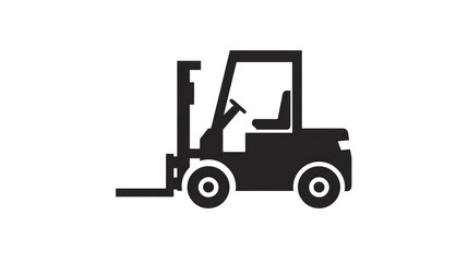 Fototapeta premium Forklift Icon