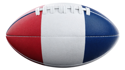 French Flag American Football