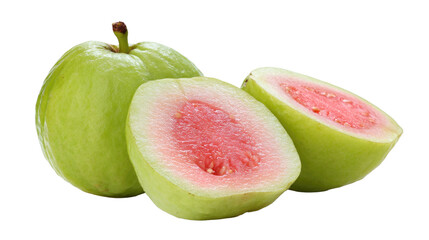 Fresh Guava with Transparent Background