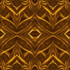 Opulent seamless background featuring rich golden embroidered tapestry fabric texture perfect for upscale design projects or festive celebrations, wallpaper, backdrop, classic