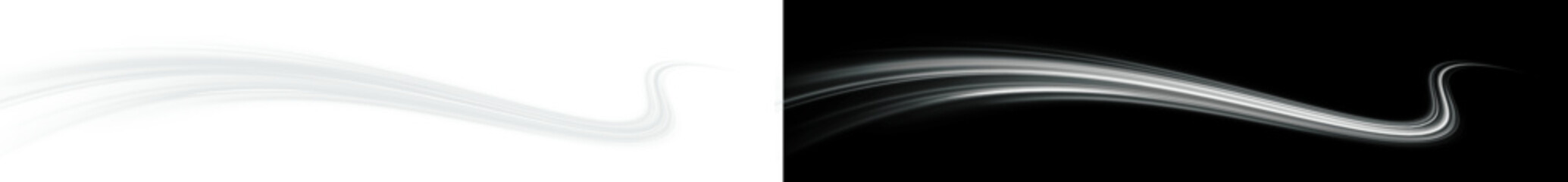 Color line swirl road light dynamic motion speed traffic night.
