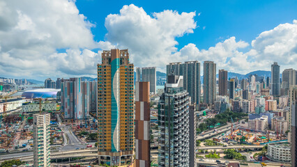 Oct 6 2025 Kai Tak Development Site in Hong Kong Kowloon