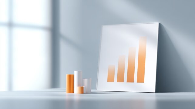 year end business summary presentation background