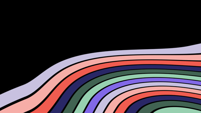 Backgrounds Colorful Dark Lines 8